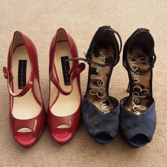 Sam Edelman Shoes - 2 pairs- SAM EDELMAN and STEVE MADDEN